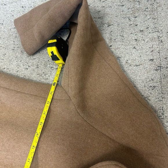 J.Crew size 6 wool blend coat in good used  used condition lining has rip - Picture 8 of 10